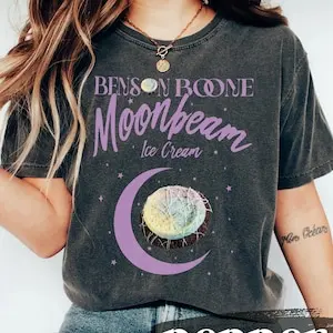 Benson Boone Moonbeam الآيس كريم قمصان أمريكا جولة القلب قميص جولة ألبوم 2025 الحفل تي شيرت باطني سحري تي شيرت