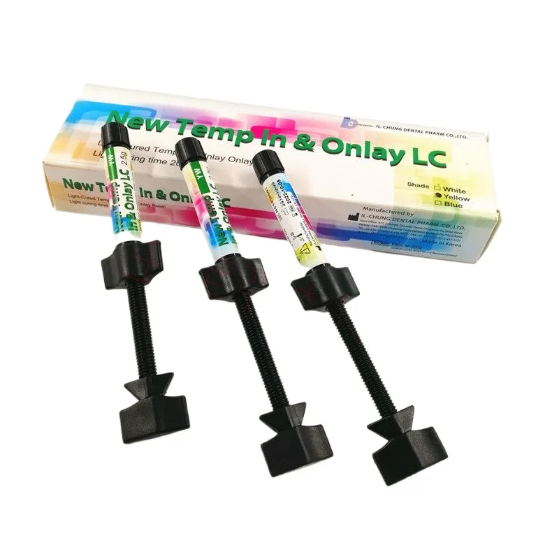 

Dental Material Embedding Mud 2.5g/tube Light Curing Temporary Filling Elastic Dental Material Embedding Mud Embedding Wax