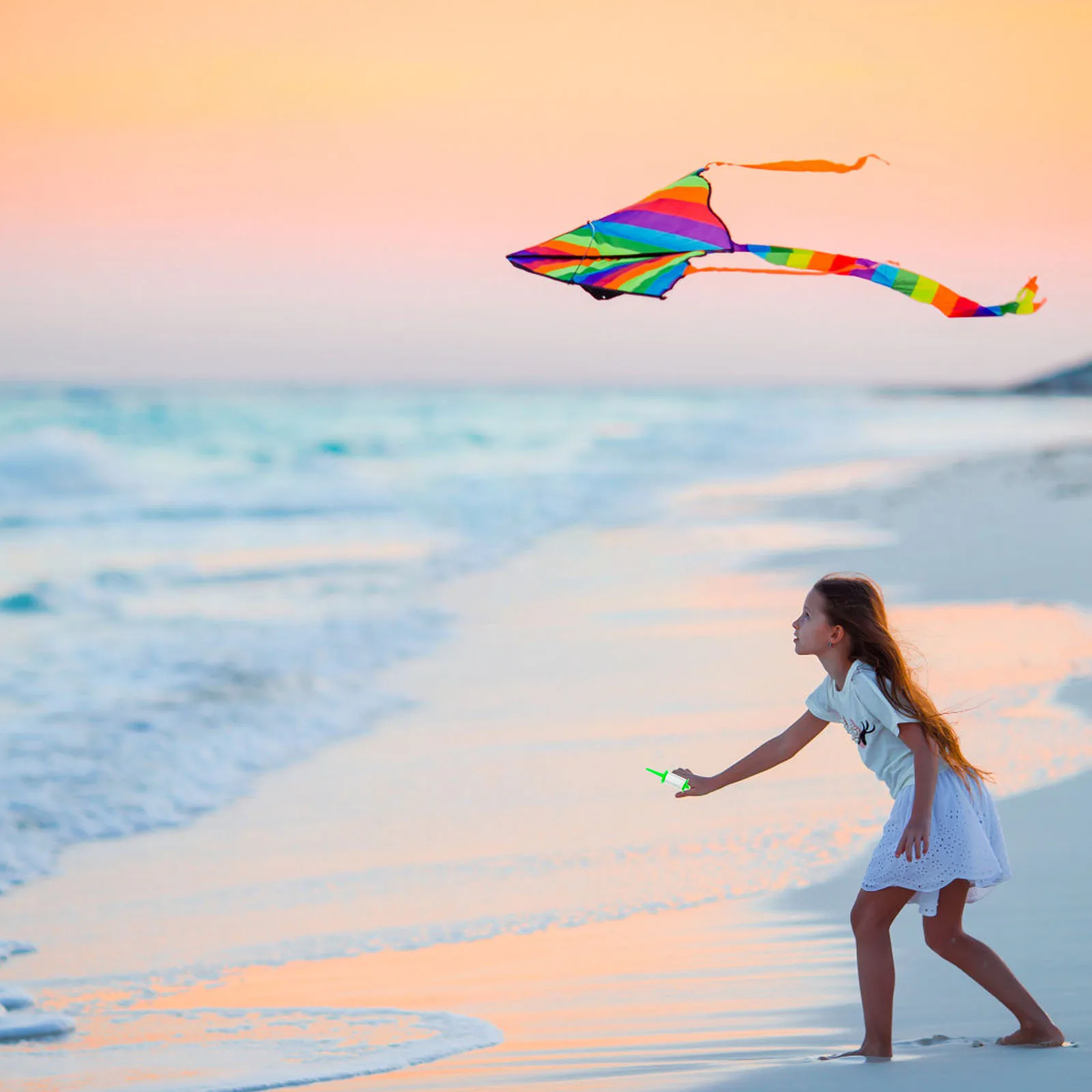 Carrete de 2 uds., cuerda de 150 pies, cometas voladoras, carrete de repuesto portátil ligero para exteriores, accesorios para cometas, carrete con cuerda para exteriores