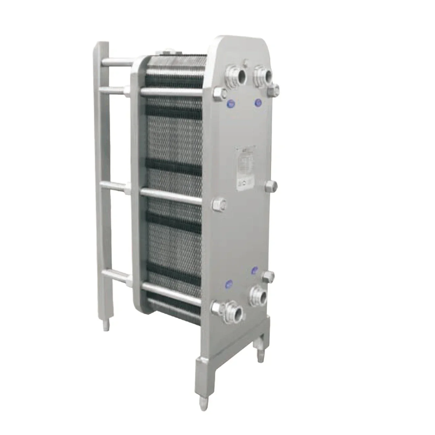 الفولاذ المقاوم للصدأ SS304 SS316L PHE مرحلة واحدة لوحة نوع مبادل حراري لتركيب الحليب