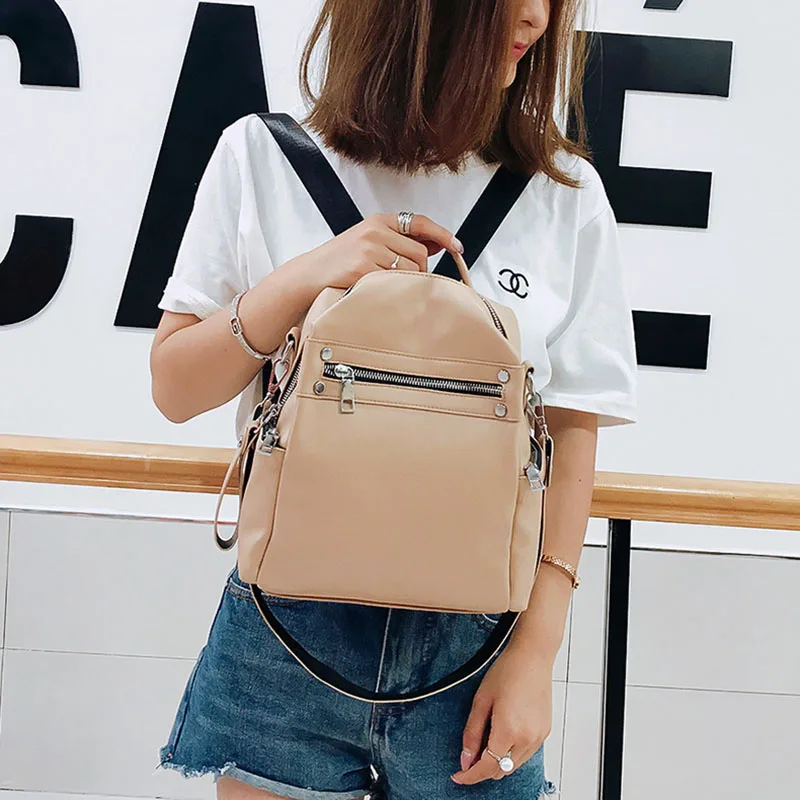 SEETIC Fashion Women\'S Leather Backpack Casual Women\'S Backpack Bag 2022 PU Small Women\'S Backpacks Bag Backpack For Women