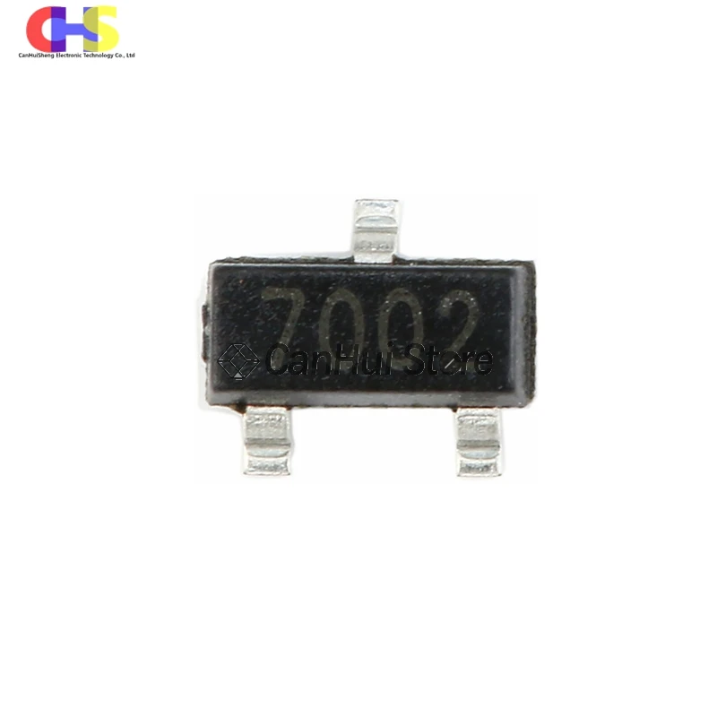 100pcs 2N7002 SOT-23 MMBT7002 7002 SMD MOS FET New Original