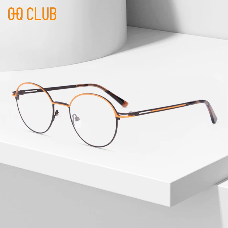 

O-Q CLUB Women Glasses in Trend Prescription Reading Glass Eyeglasses Women's Eyepieces Eyewear Blue Light Lenses to Read Grade