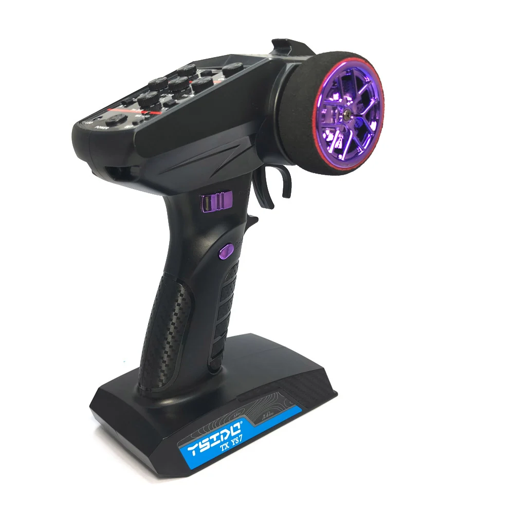 RC Auto Zender 2.4Ghz YS7 7CH YS4 4CH Afstandsbediening Digitale Radio Model Zender met Ontvanger voor RC Crawler RC Boten