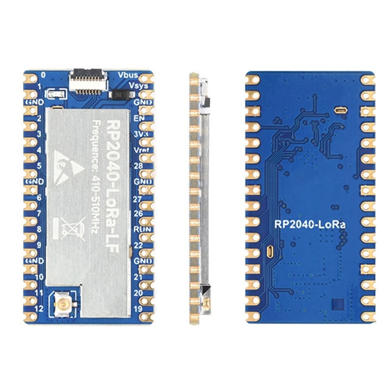 RP2040-Lora LF Development Board Kit+Adapter Board SX1262 410-510Mhz Development Board Supports GFSK Lora Easy To Use