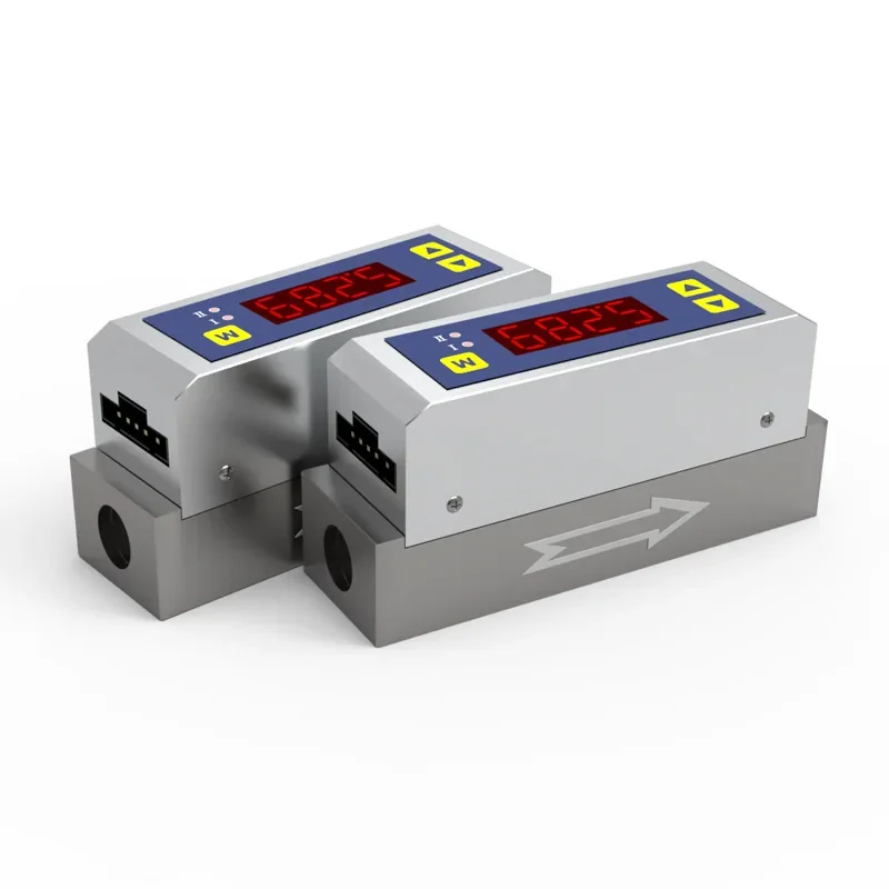 Micro gas flowmeter high precision digital display quality alarm air carbon dioxide