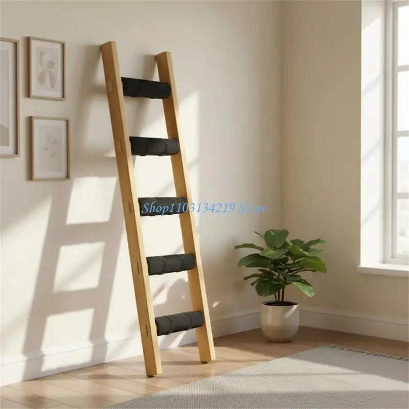 N5KC Childproof Bed Step Stool Ladder Pad Mat Cushion Adjustable Height Nonslip Grip