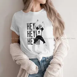 Haikyuu Cartoon Anime Polyester TShirts Bokuto Kotaro Hey Hey Hey Print Men's T Shirt New Trend Clothing