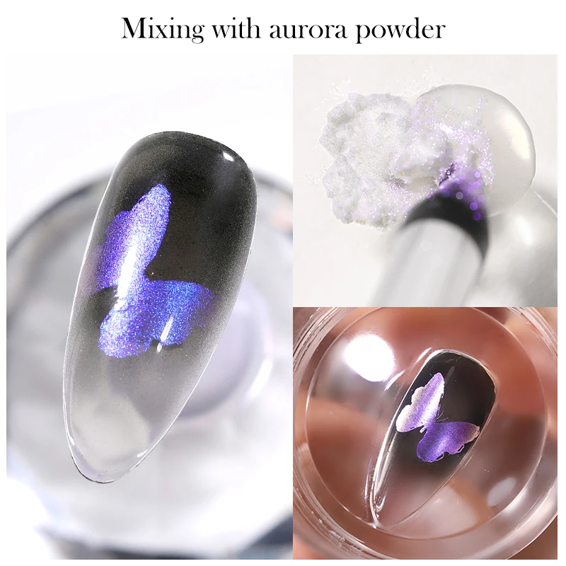 BORN PRETTY 10ml Stamping Mixing Oil Painting Gel Stamping Polish Powder Mixing And Apply Nail Powder Stamping Plate Tools image 4