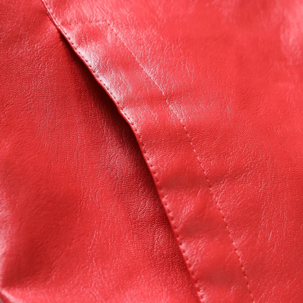 Spring Motorcycle Jacket Men Turn Down Collar Casual Leather Jacket Fashion Slim Moto Bike PU  Jacket Men Plus Size 5XL