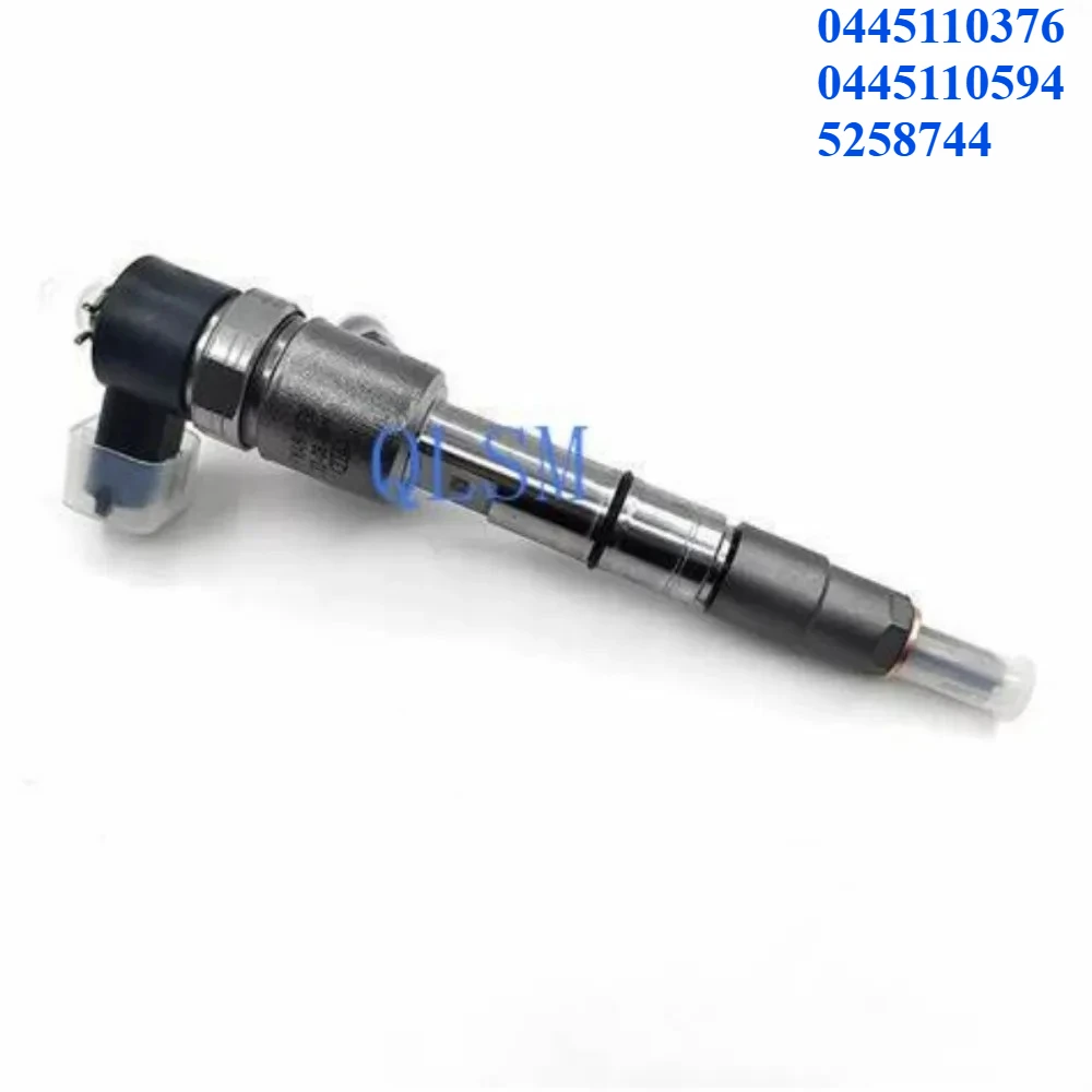 

Cummins 0445110376/594 5258744 engine assembly parts ISF2.8 common rail injector nozzle construction machinery