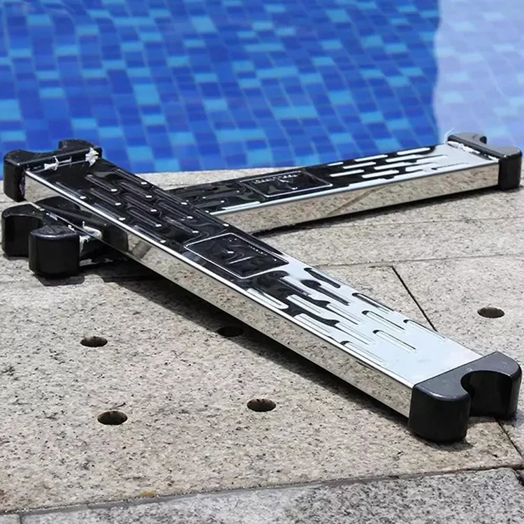 2026 Huidi Stainless Steel Anti-Slip Pedal Ladder 3-Step Pool Stair Replacement For Swimming Pool Accessoriespromote Sales