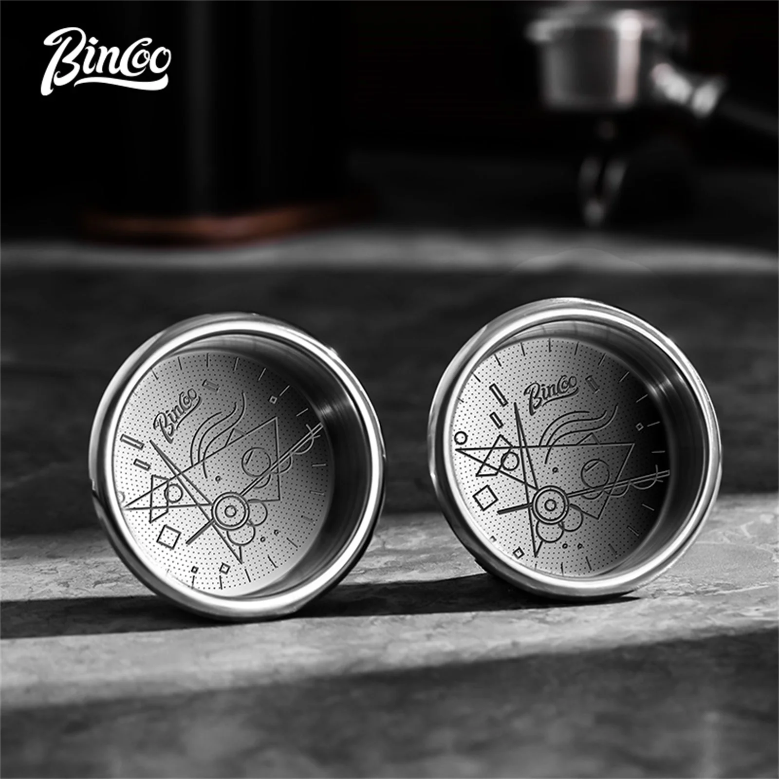 BINCOO Coffee Espresso Filter Basket Precision 51/58.5mm Coffee Machine Handle High Extraction Powder Bowl Portafilter 16/18/20g - Image 4