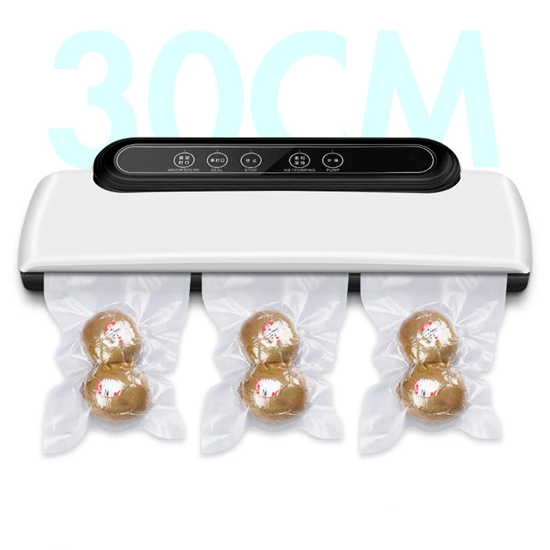 Mesin Pengemas Vakum Otomatis Dapur Prosesor Makanan Rumah Tangga Komersial Listrik Mesin Pengawetan Vakum Penyimpanan Makanan