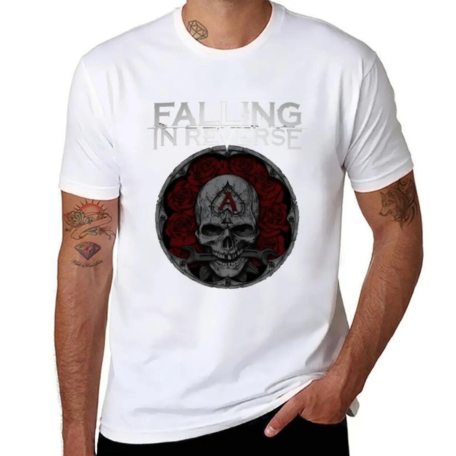 

Falling In Reverse The Best Group Music Rock Band T-Shirt man tshirt t shirts for man cotton funny T-Shirt