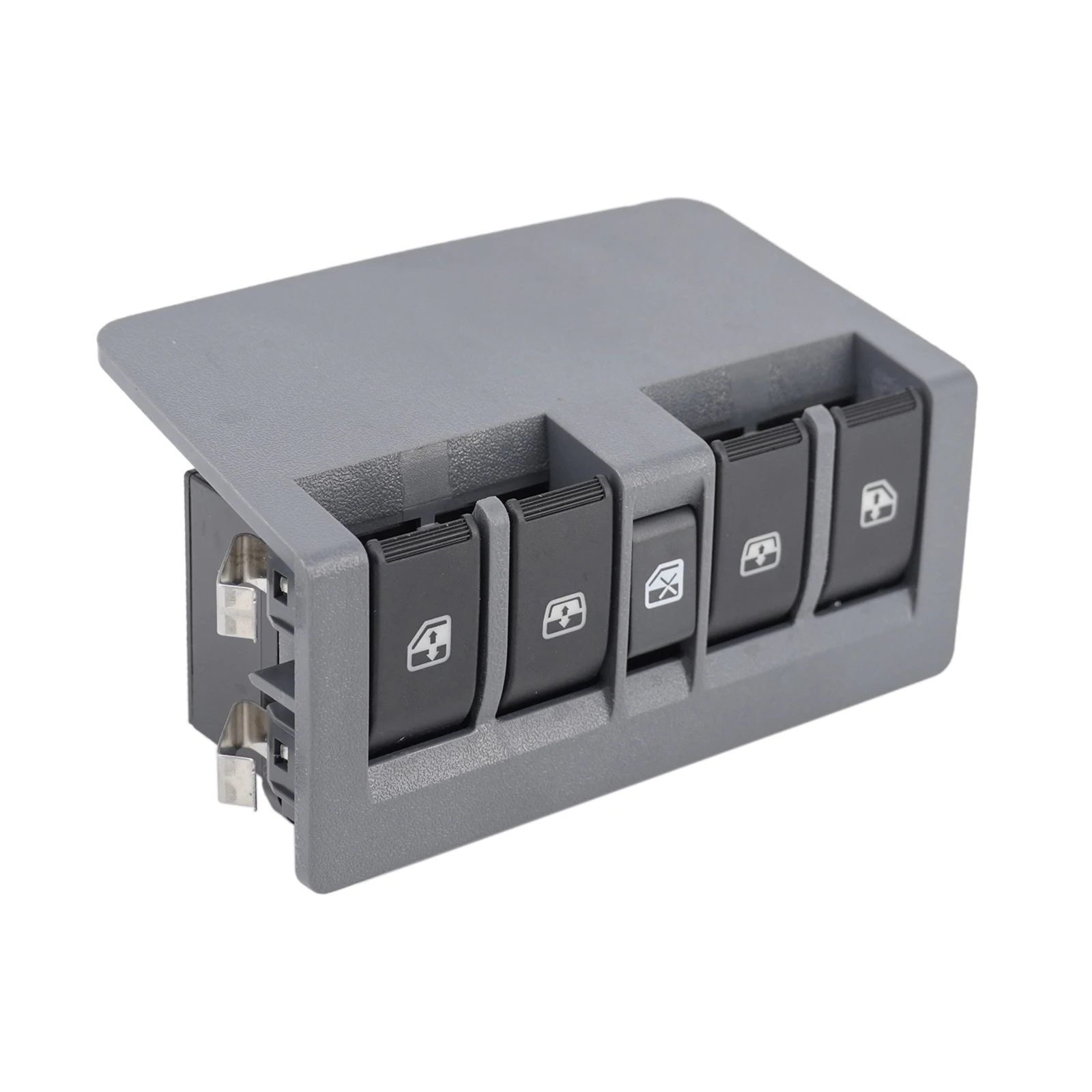 Front Power Window Switch for Chevrolet Sail 2010 through 2014 LHD 9005041 9005043 ABS Black Gray Center Console