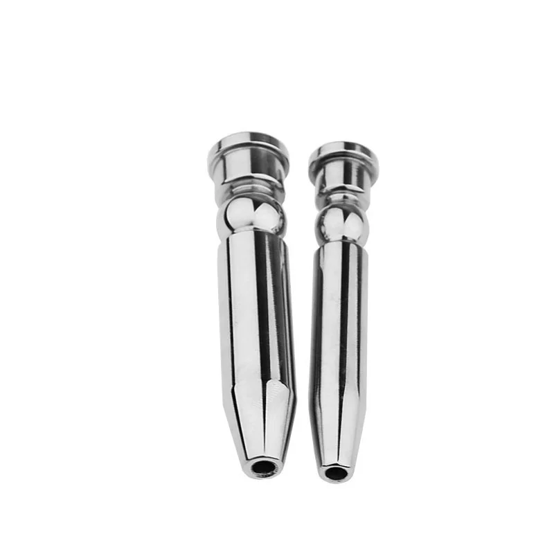 Metal Urethral Catheter Stimulator Male Mastuburator Hollow Uretre Dilator Bdsm Penis Plug Stim Sounding Rods Sex Toys For Men