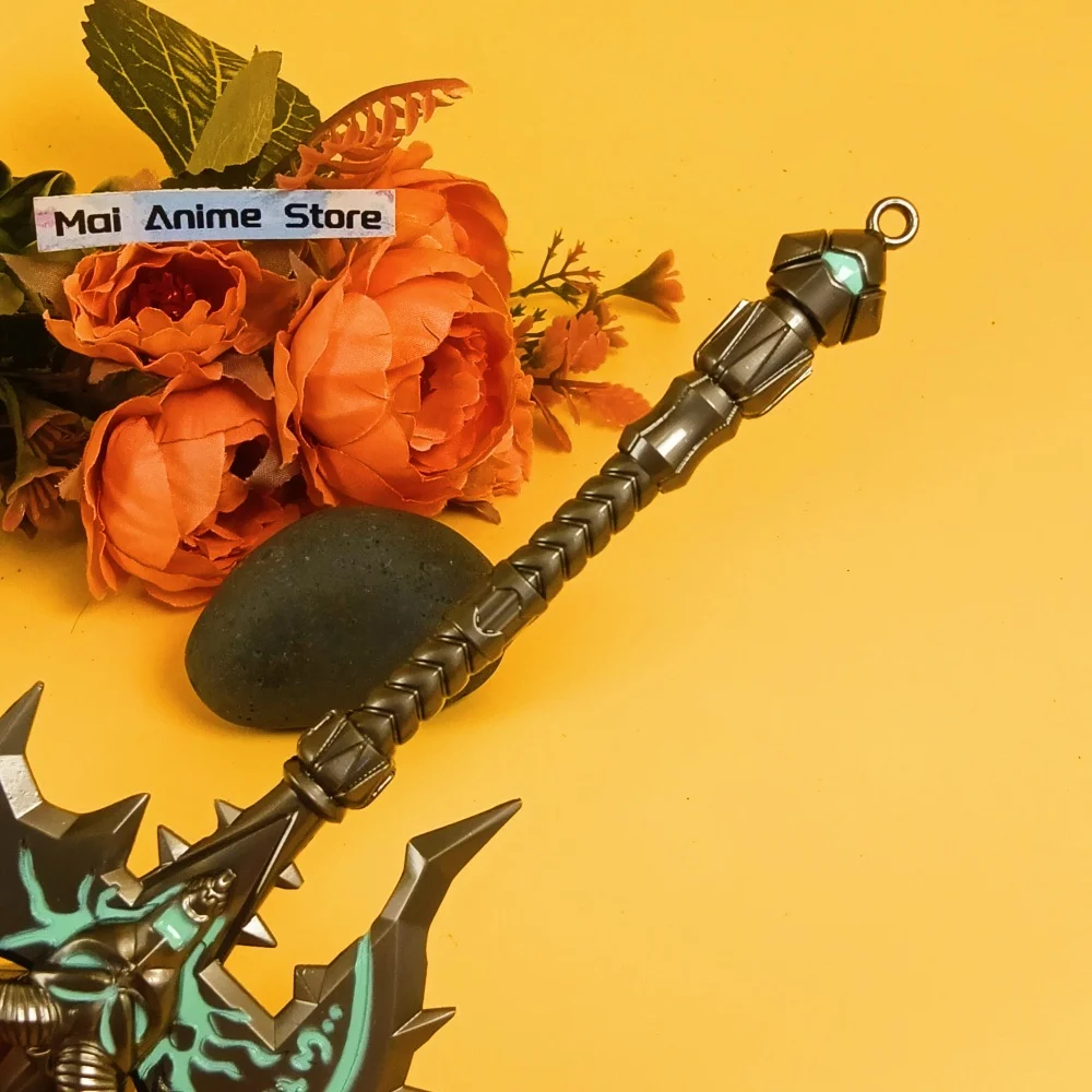 ดาบคาตานะโลหะขนาด 7 นิ้ว รุ่น Shadowmourne จากอนิเมะ World of Warcraft ดาบนินจา ขวาน ดาบ ใบมีด ขนาดเท่าของจริง ดาบคาตานะซามูไร ของเล่นไม่คม ของขวัญ