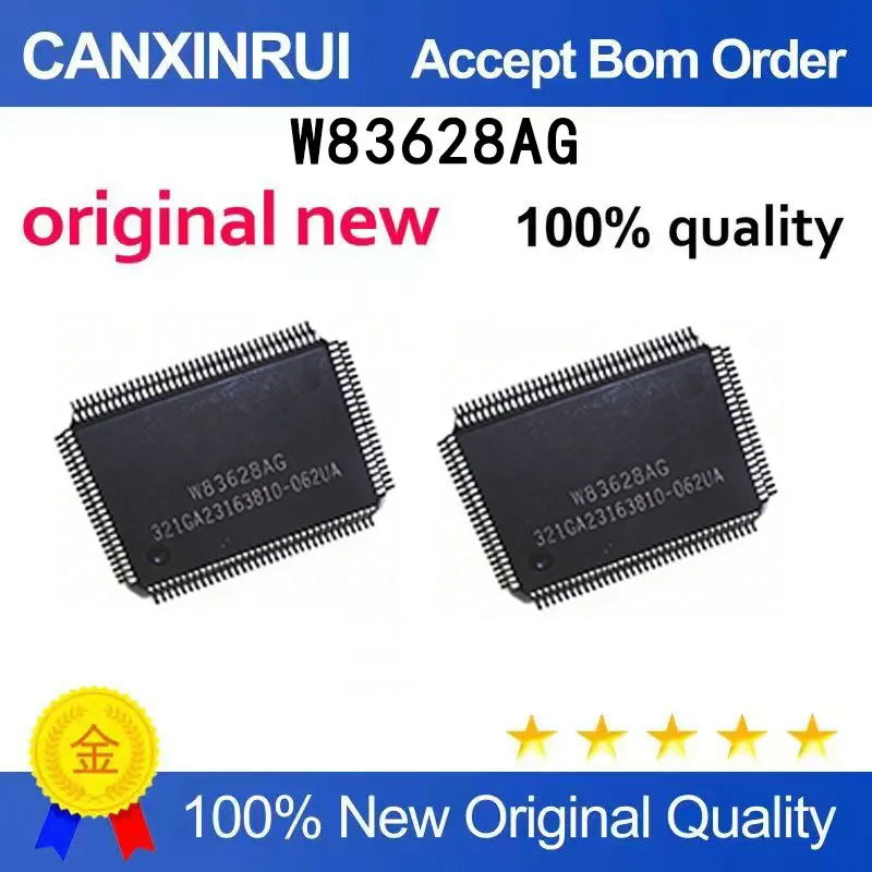 

(5pcs-100pcs）Brand new original W83628AG QFP-128 spot chip IC