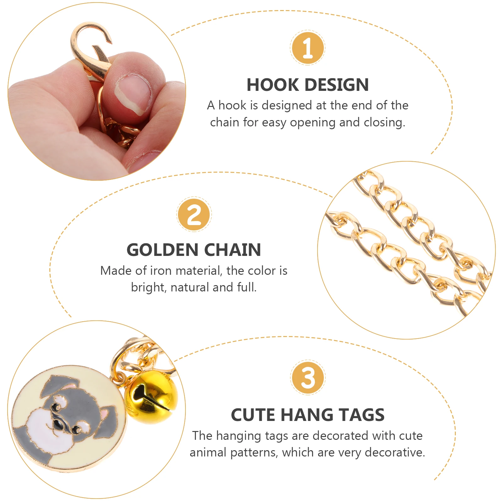 

Bright Pcs Decorative Cat Festival Accessory Small Pet Adorable Kitten Collar Cartoon Cat Collar Comfortable Pet