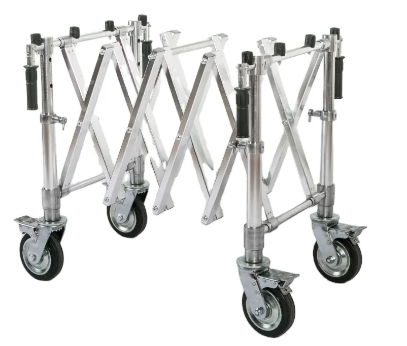 Roundfin Funeral Product Casket Truck Church Coffin Trolley Corpse Transport Trolley