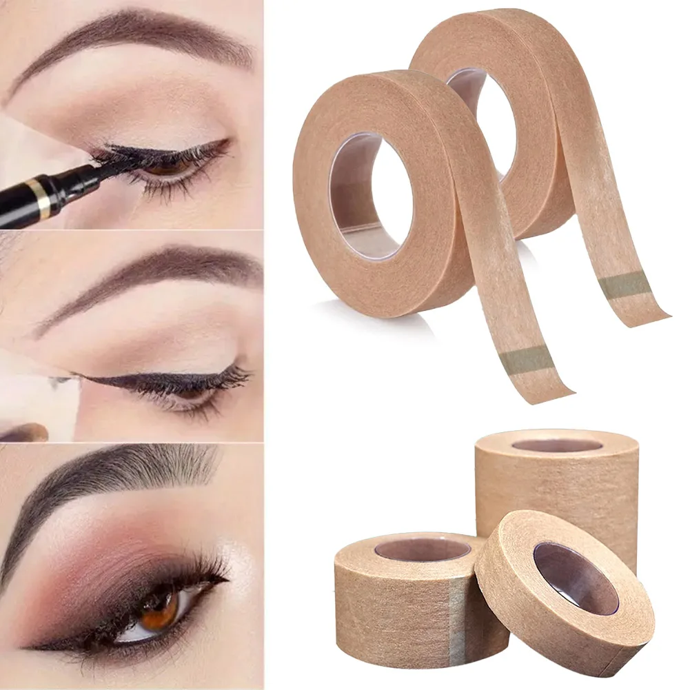 สติกเกอร์ปิดตาสองชั้นแบบไม่ทอ สีผิว 1 ชิ้น ระบายอากาศได้ดี ธรรมชาติ