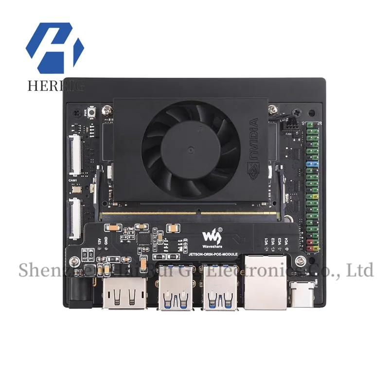 MicroSnow NVIDIA Jetson Orin Nano/NX Ethernet لوحة تمديد الطاقة POE وحدة الطاقة #2