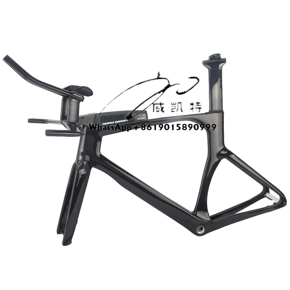 TT القرص الدراجة الكربون الطريق الترياتلون الإطار 700*32C الإطارات الكربون المحاكمة الوقت دراجة الإطار شقة جبل القرص الطريق TT الإطار #5