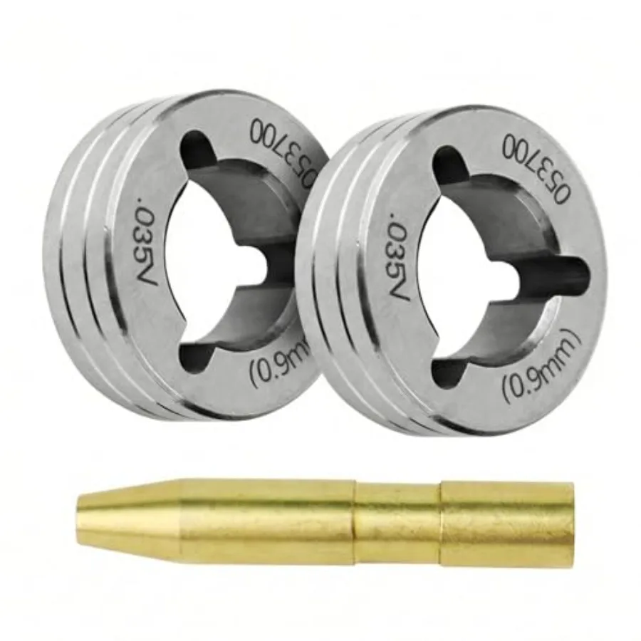 

Drive Roll Kit Replacement Wire Feed Roll Kit.035" V-Groove Fits for Millermatic 252/210/212/250/251/200 Drive Wheels Replace 8