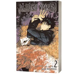 Manga Book 2 Volume Jujutsu Kaisen Japan Youth Teens Fantasy Science Mystery Suspense Manga Comic Book inglese