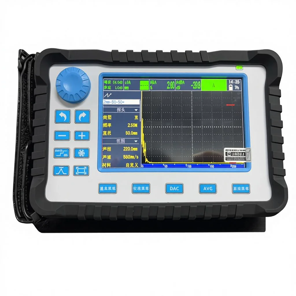 2025 New High Quality Ultrasonic Flaw Detector with 40dB Far-Field Resolution and 0.5% Horizontal Linearity Error