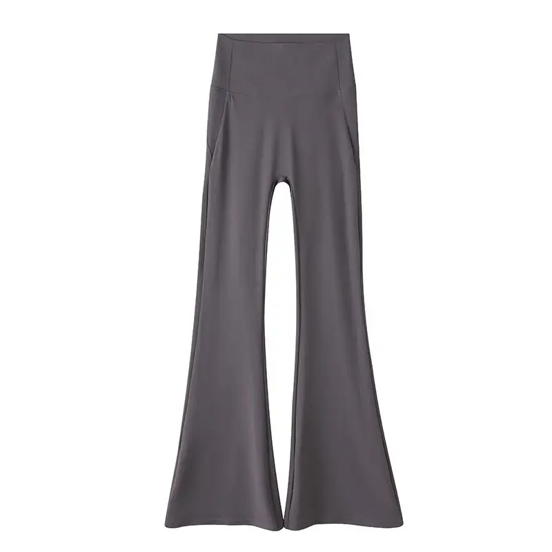 Hohe Taille Yoga Hosen frauen Sommer Dünne Sle Abnehmen Weiß Ausgestelltes Hosen Lange Hosen Bauch Kontrolle Oberbekleidung Bot