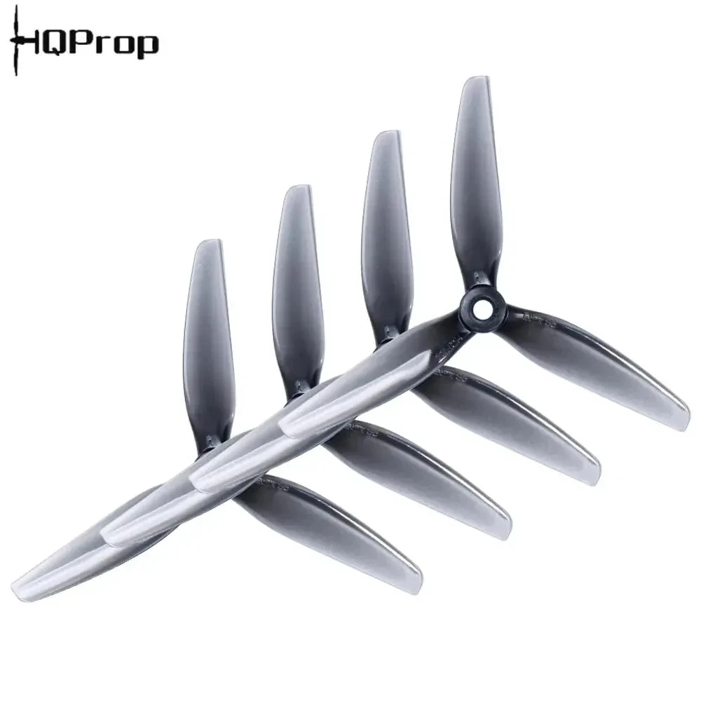 8Pairs （8CCW+8CW）  HQProp Ethix S5 Light Grey POLY CARBONATE Props Propellers Drone Prop