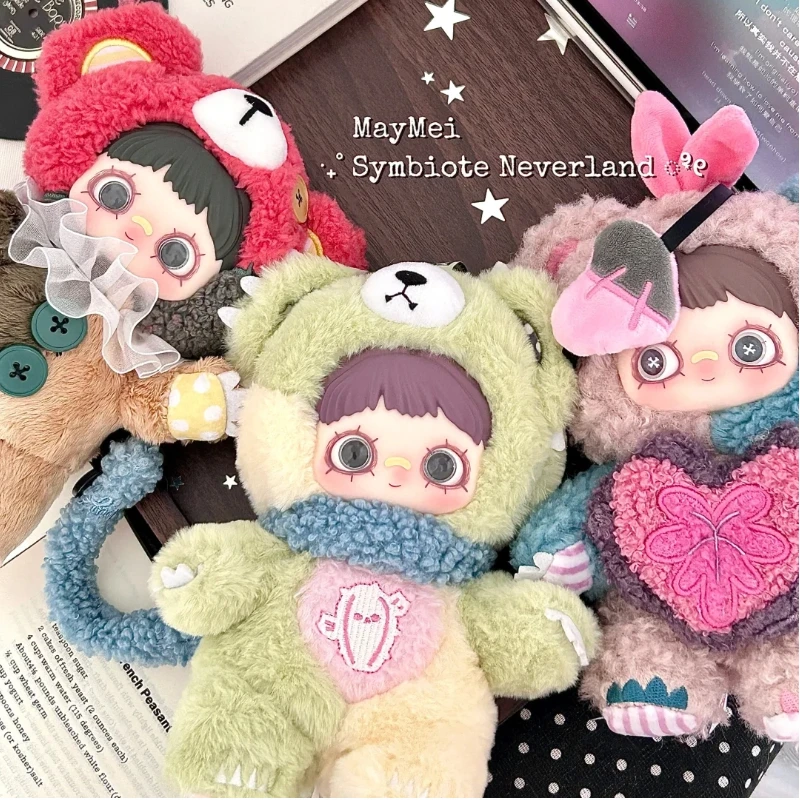 

Подлинная серия Maymei V4 с симвобиотиком Neverland, глухая коробка, милая плюшевая кукла, сумка, подвеска, украшение для девочек, подарки-сюрпризы, загадочная коробка