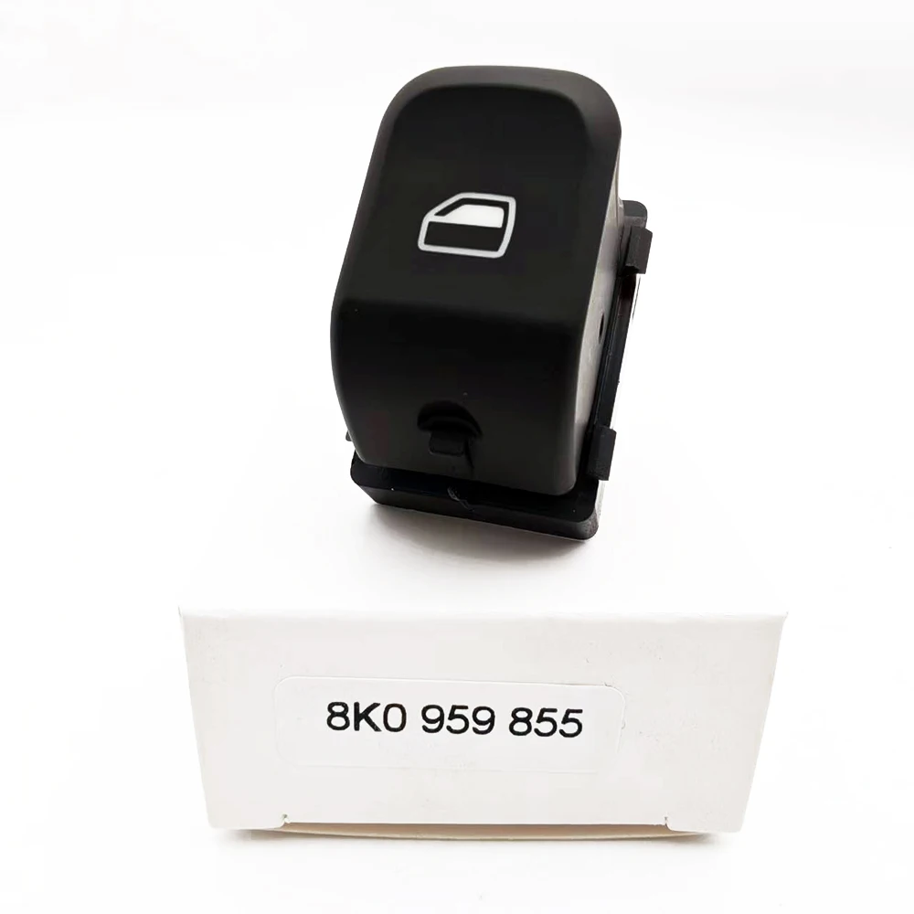 New High Quality OE:8K0959855 8K0959855A 4Pins Electric Passenger Side Control Window Switch For Audi A4 S4 S5 B8 A5 Q5
