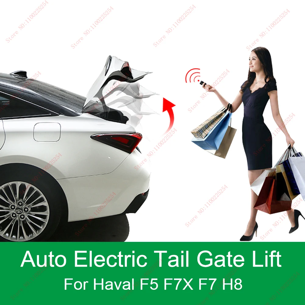 Smart Auto Electric Tail Gate Lift for Haval M6 F7 F7X H8 Remote Control Drive Seat Button Control Set Height Avoid Pinch