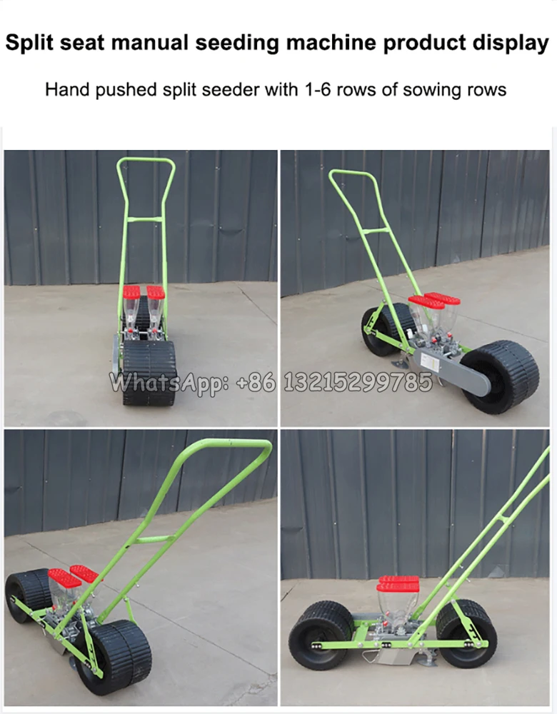 New Vegetable Seeder Hand Push Multi-function Vegetable Precision Seeder Shallot Coriander Radish Precision Seeder