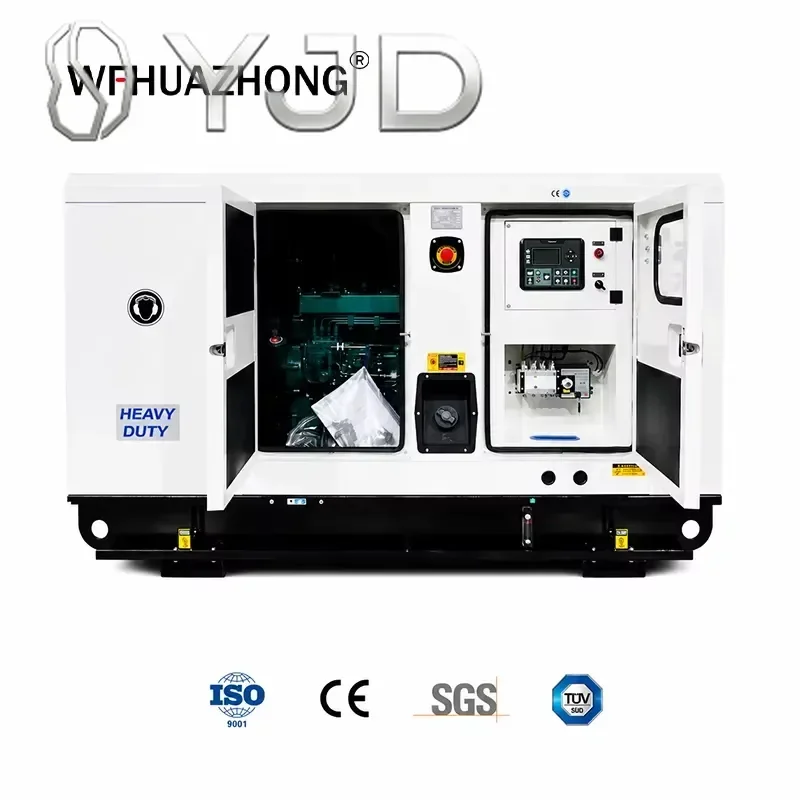 Silent Diesel Generator Set Ricardo Engine Optional ATS Device   Housing for Engineering Project Power Support