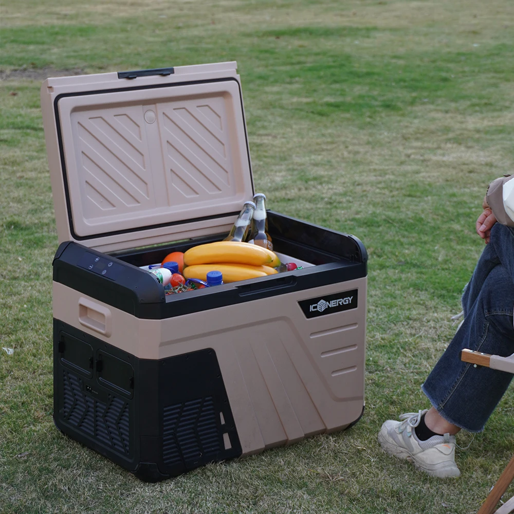 SOG35 Single Zone Cooler AC DC Dual Use Cooler Electric Compressor Fridge 12V Portable Camping Car Refrigerator