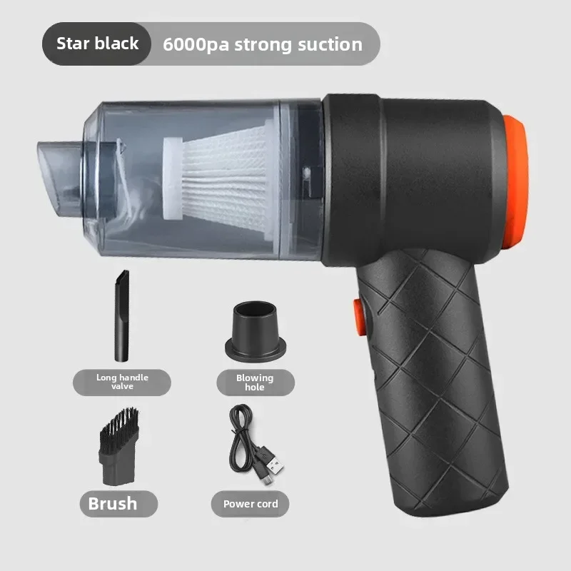 New Car Vacuum Cleaner Handheld Mini Car Vacuum Cleaner Large Suction Wireless Dust Blower Small Pet Hair Suction
