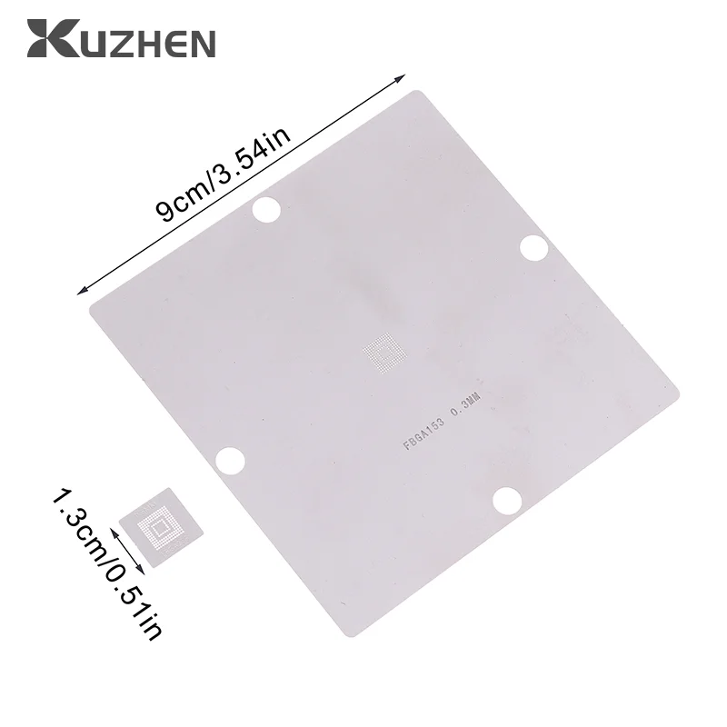 Direct Heating 90*90CM Good Quality EMMC BGA169/BGA153 Stencil Template 0.3MM BGA Stencil