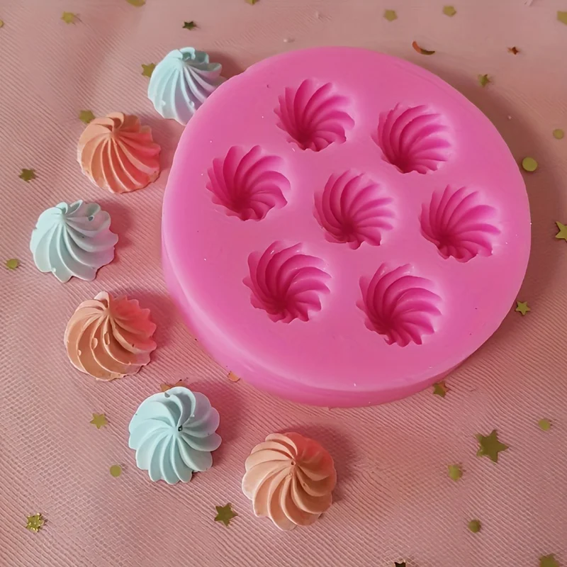 1 Piece, Circular Cookie Baking Mold, Candy Silicone Mold, Cake Dry Perth Chocolate Flipping Sugar Mold