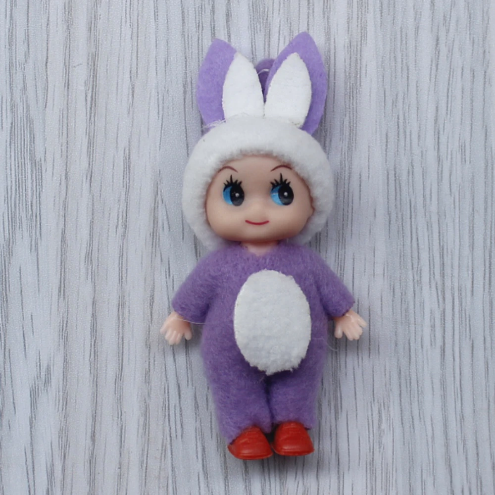 mini toys for girls 2.5 inch Easter gift bunny rabbit elves decoration accessories for childrens