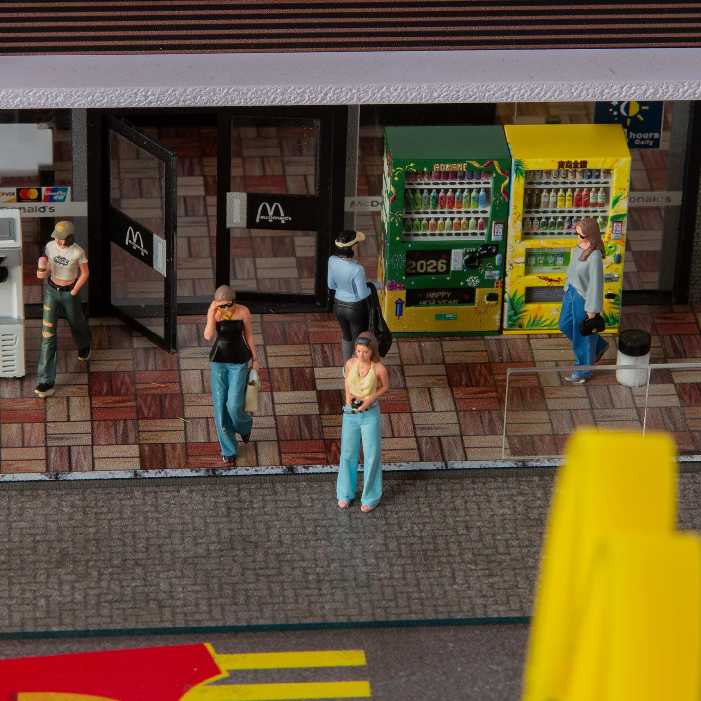 1/64 Scale Resin Female Figures Girl Woman Fashion Street Style Diorama Hand-Painted Miniatures Diecast Display AFA image 8