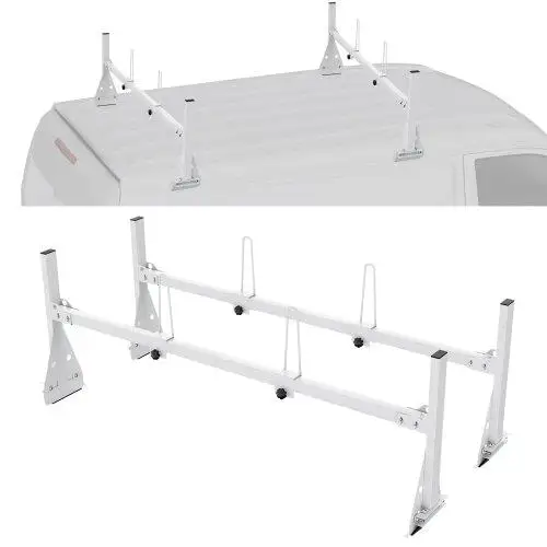 

Trailer Ladder Rack Van Roof Ladder Rack 600 lbs 56.7-63 inch Adjustable