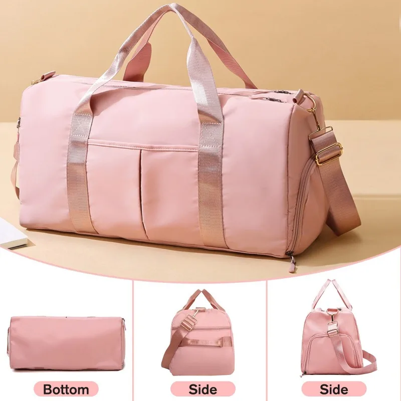 

Fitness Bag Female Multi-functional Dry-wet Separation Movement Water-proof Travel Yoga Bag Large-capacity Travel Bag Man