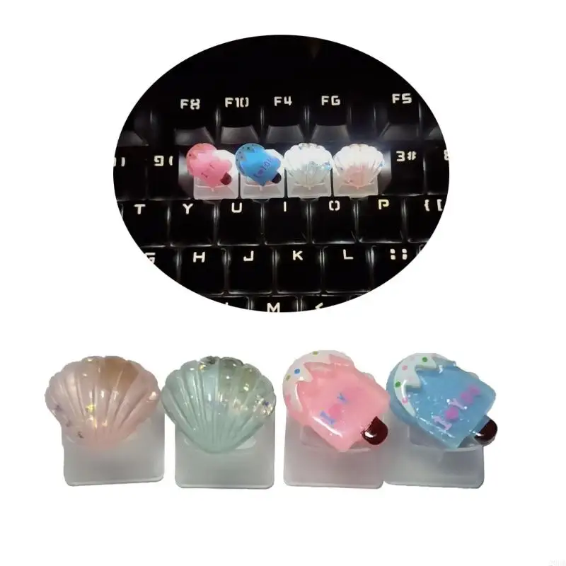 20CB Mechanical Keyboard Keycaps Pink Cartoon Pbt Keycap Accessory