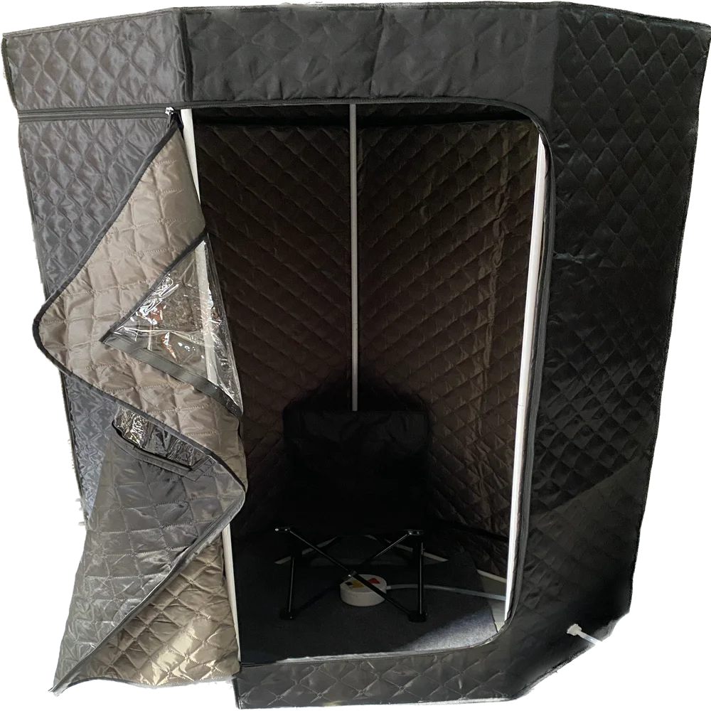 Barraca de Sauna a Vapor de Corpo Inteiro Tubulação de Apoio Não Incluir Gerador de Vapor Novo Design Preço de Fábrica Aço Inoxidável