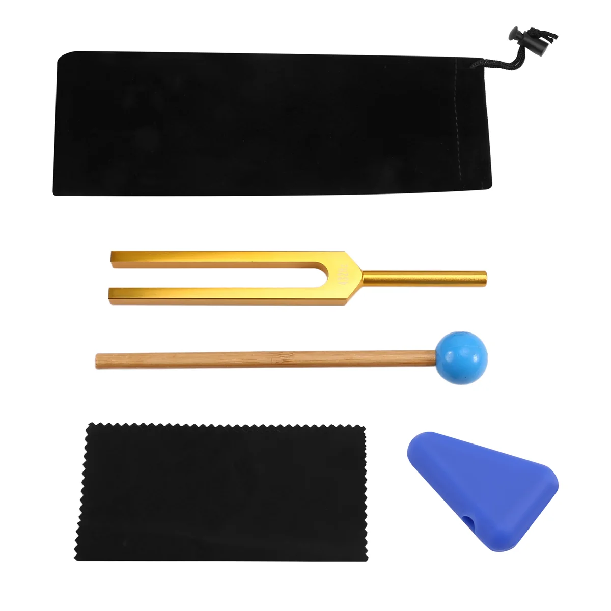 

ABGN 432Hz Tuning Fork for Healing Mental Relaxing Chakra Strengthen Stress Relieve,Aluminum Alloy Tuning Fork Gold