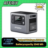 AFERIY P280 2800W Solar Generator Portable Power Station 2048Wh LiFePO4 Battery Home Backup Outdoor Camping Mobile power